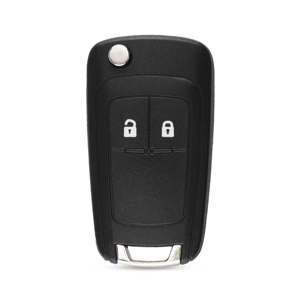 For OPEL VAUXHALL Zafira Astra Insignia Flip Car Key Shell Cover Fob Case with Screw 2/3/4/5 Buttons Remote Key