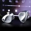 LINSOUL KZ Castor Tuned Dual-Driver Earphones Powerful Earbuds That Challenge All HIFI Industry Flagships, Re-cableable Design, 3D Printed Shells,