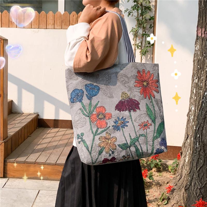 Дорожные женские сумки на ремне, холщовые сумки большой емкости, повседневные винтажные сумки