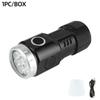 New Super Flashlight 6/8*P35 LED Mini Super Bright Flashlight USB Rechargeable Waterproof Magnet Outdoor Camping Emergency Light
