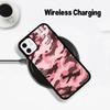 F-Fashion C-Camouflage Pattern Phone Case For IPhone17 16 15 14 13 12 11  Pro Max 16/15/14Plus Wireless Charger Cover Funda