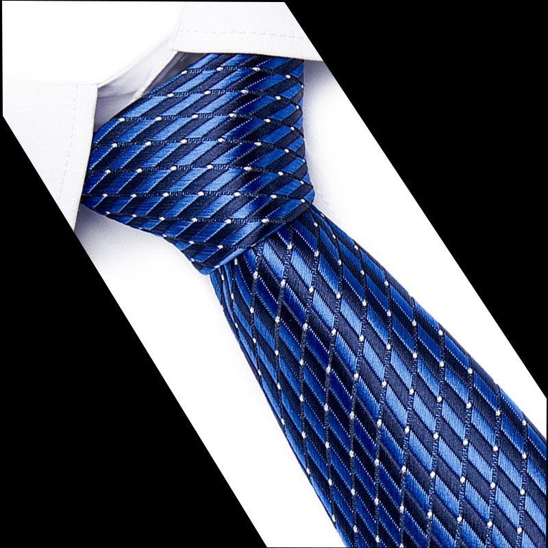 Мужское платье 7,5 см, повседневное деловое, полосатое, темно-синее, красное, полиэстер, галстук, костюм, магазин аксессуаров, свадьба