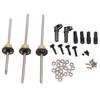 RC Front Middle Rear Axle Differential Kit for WPL C14 C24 C34 C44 B14 B16 B24 B36 116 RC Car