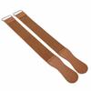 2pcs Straight Razor Strop Double Layered Barber Razor Sharpening Straight Razors Strop Belt