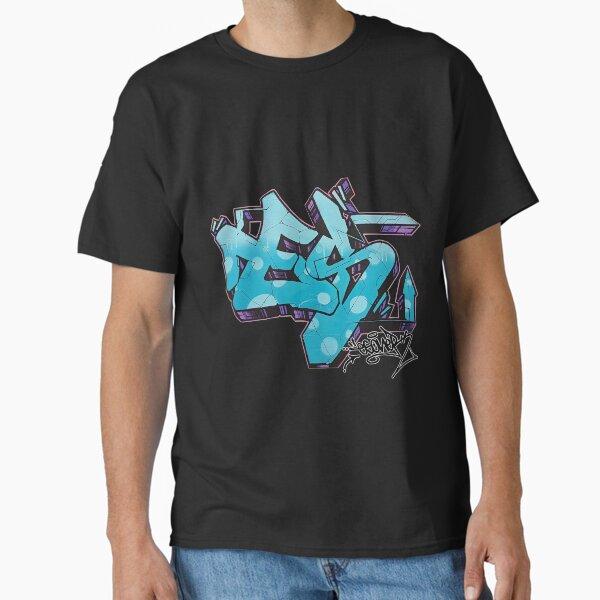 BLUE ES ESONE URBAN GRAFFITI STREET STYLE Classic T-Shirt