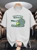 Mens Crew Neck T Shirt Tennis Racket Ball Letter Graphic Short Sleeve Casual Cotton Sports Daily Summer Streetwear Tees