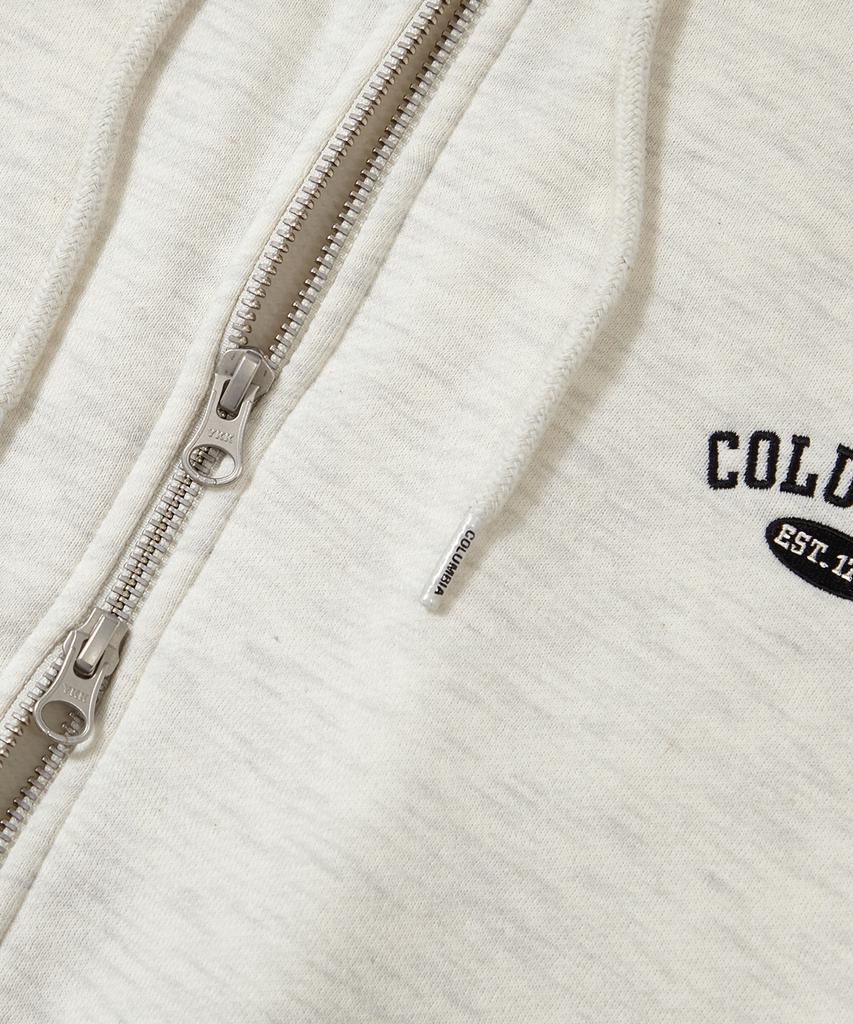 Толстовка на молнии с капюшоном Columbia University Cu Arch Fleece_Овсянка