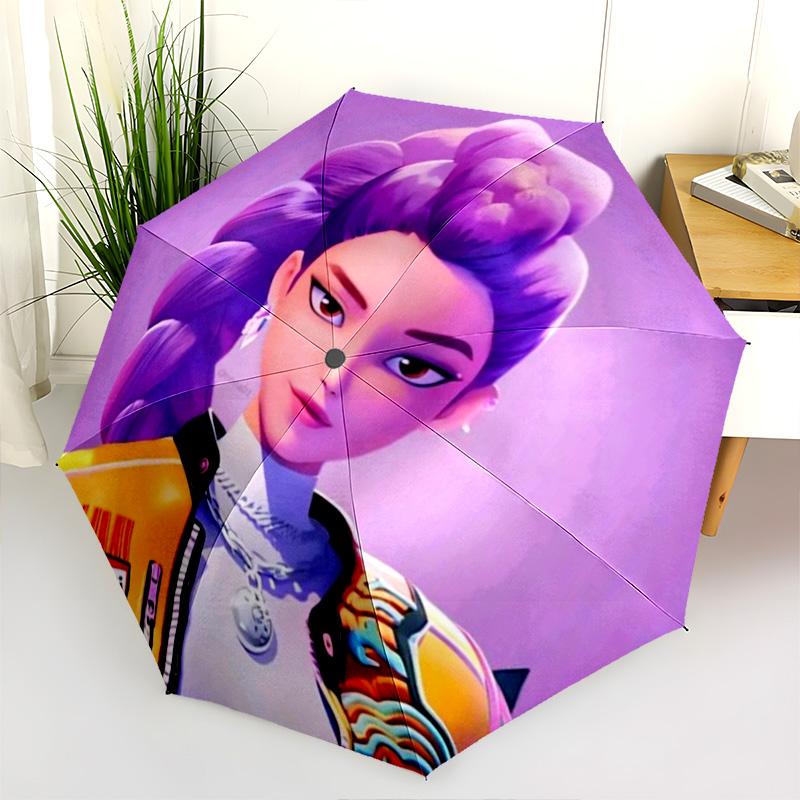 Harmony Motion: Musical Dance Celebration Folding umbrella Portable Suitable for all seasons light Gift Three folds