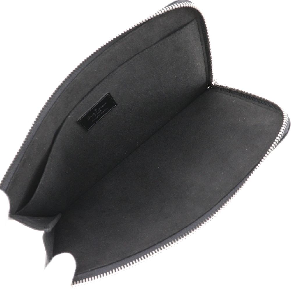 Louis Vuitton Клатч Pochette Jules PM R99303 Nomad Noir черный Телячья кожа унисекс Б/у