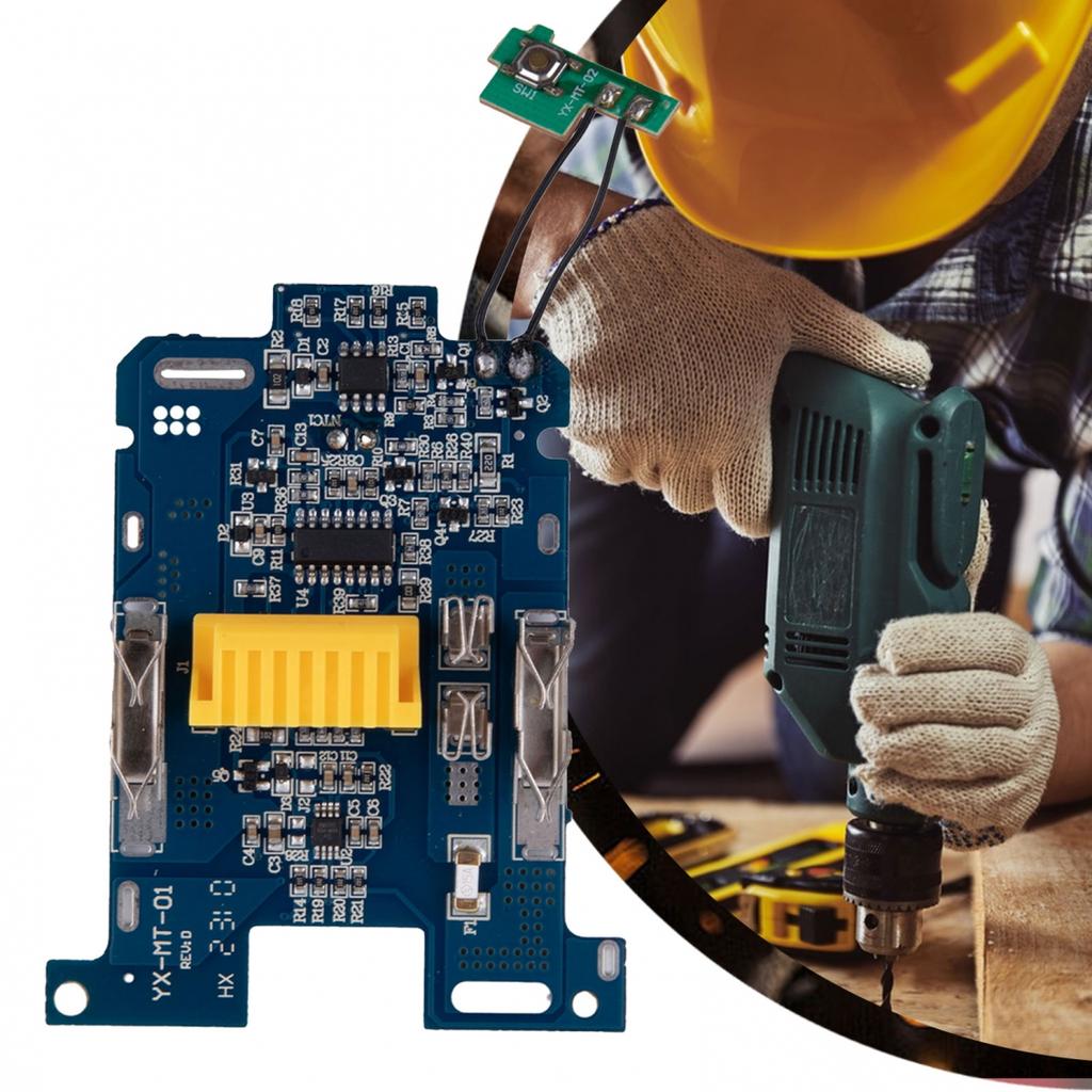 Защита литий-ионного аккумулятора BL1830 от перегрева