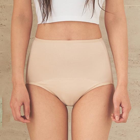 Choose 1 of 6 Solid Color Comfort Air High Waists (black, beige/S, M, L)