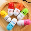 Pill Ballpoint Pen Office and School Supplies School Supplies Stationery Ball Pen Set 3 Pcs Random