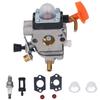 String Trimmer Carburetor Replacement 41801200610 Spark Plug Fuel Filter Gasket Assembly Kit