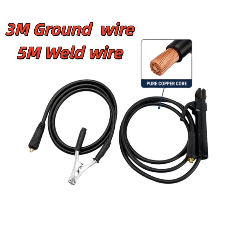 Welding Cable Universal High Performance Set Original Electrode Holder Connector for Automotive Repair Welding