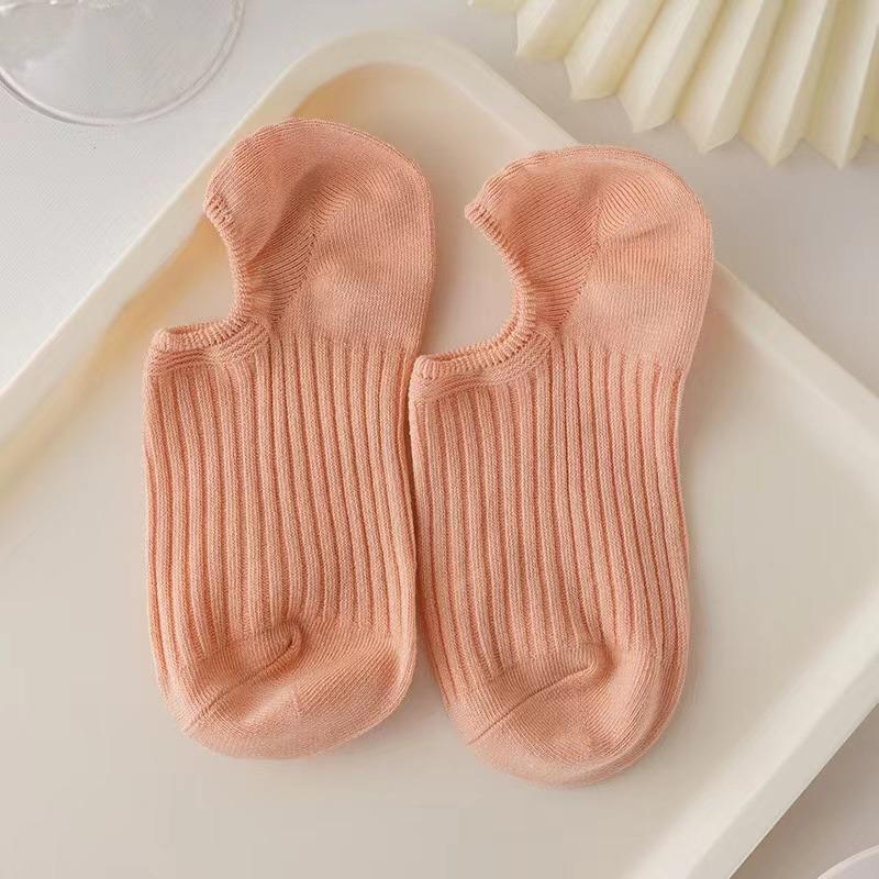 Красочные ребристые короткие носки, удобные и дышащие эластичные носки до щиколотки, женские чулки и чулочно-носочные изделия