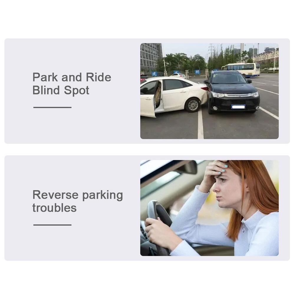 Автомобильная камера для слепых зон с левым и правым креплением на резервную камеру с водонепроницаемой лентой для крепления на камеру заднего вида для системы видеонаблюдения автомобиля