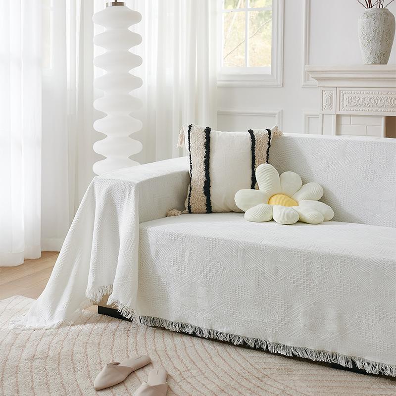 Универсальное полотенце для дивана Ins Style, универсальный чехол для дивана Four Seasons, хлопковая пряжа, чехол для дивана, ткань, универсальный чехол для дивана, коврики для кемпинга