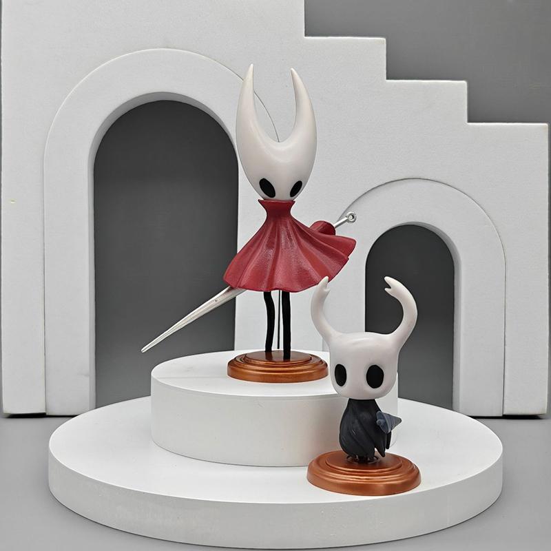 Hollow Knight Silksong Статуэтки Украшение Silk Song Настольные Аксессуары Игровая Фигурка Украшения Подарки на Вечеринку Настольное Украшение