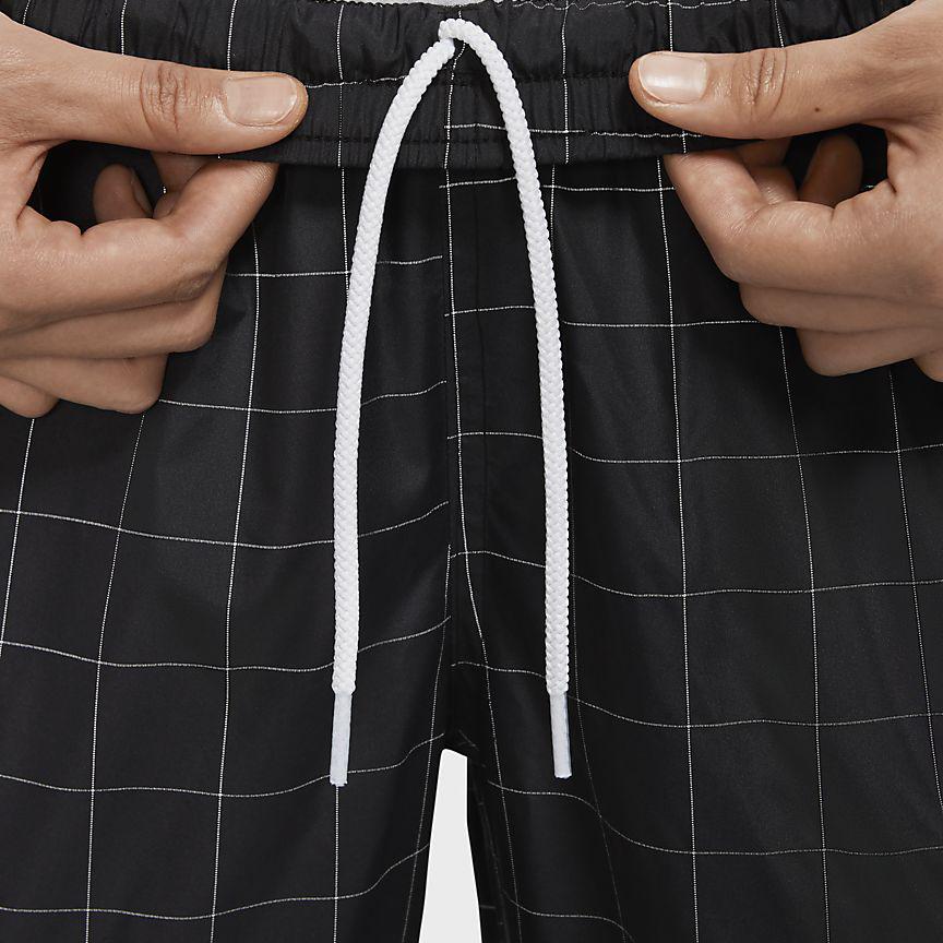 Nike Спортивные брюки Lab Woven Mesh со светоотражающими манжетами, женские брюки, черные DA0329-010