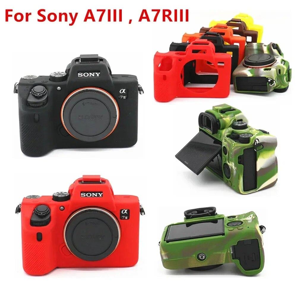 Силиконовый чехол для камеры Sony A7IV A7M4 A7c A7R A7 A7S Mark III IV A7SIII A7III A7RIII A7RIV