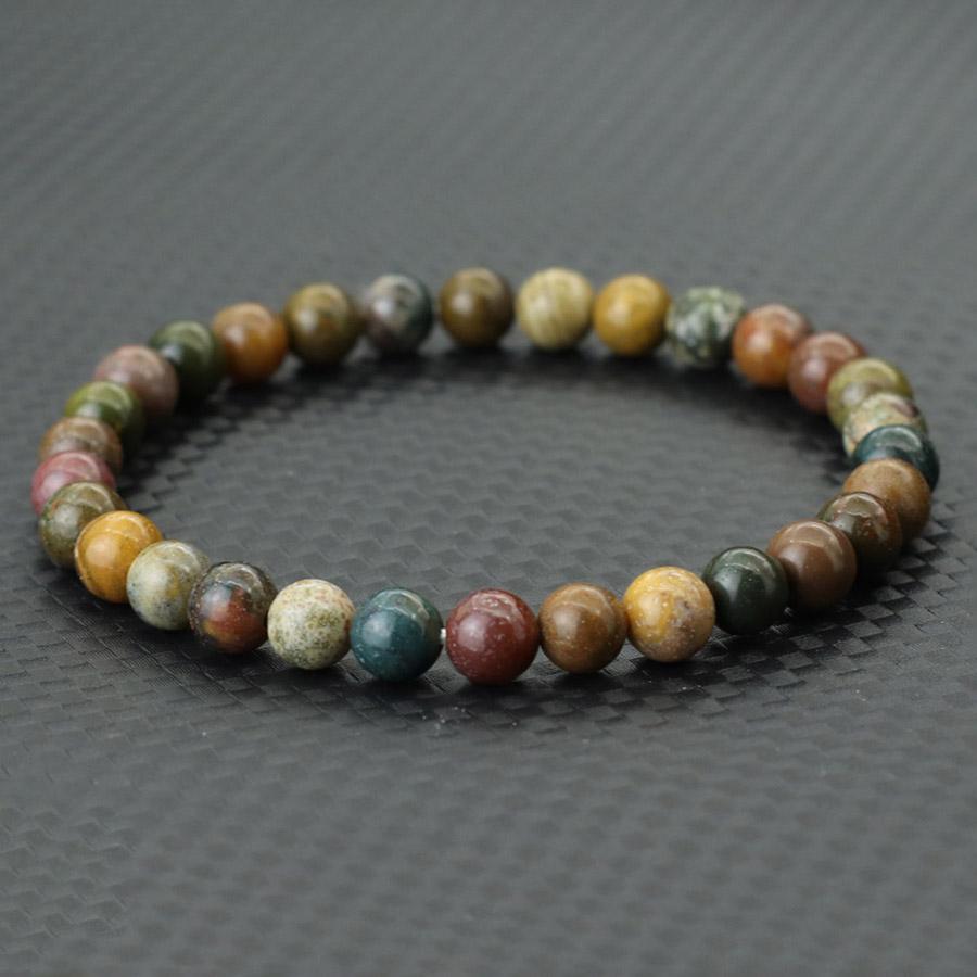 6/8/10 мм браслет из натурального тигрового глаза с камнем Сатурна, браслет ручной работы из бисера для мужчин и женщин, ювелирный подарок для занятий йогой и исцелением