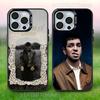 Чехол для телефона Singer Milo J для iPhone 17,16,15,14,13,12,11,Pro,XS,Max,Plus,Mini,SE4,E Черный Матовый Ударопрочный Чехол