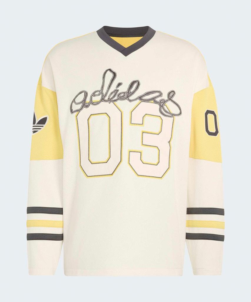 ADIDAS Hockey Long Sleeve Jersey - Yellow / Ku9188