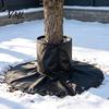 Shrub Winter Protection Shield Palm Tree Root Protector, 3-Layer Freeze Cover with Ground Stakes, Insulation Frost Guard Wrap for Trees Shrubs Garden