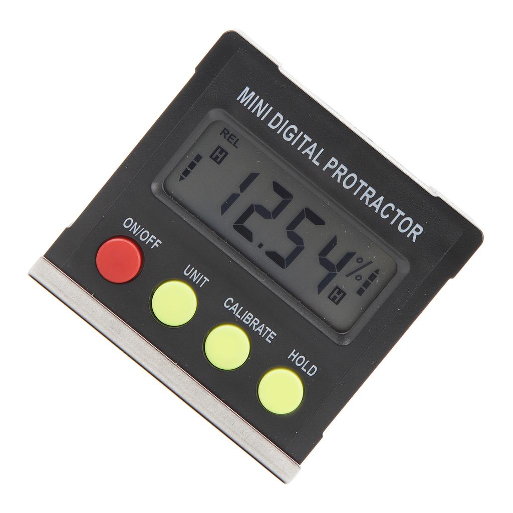 Цифровой угломер высокой точности, 4 кнопки, электронный уровень и угломер