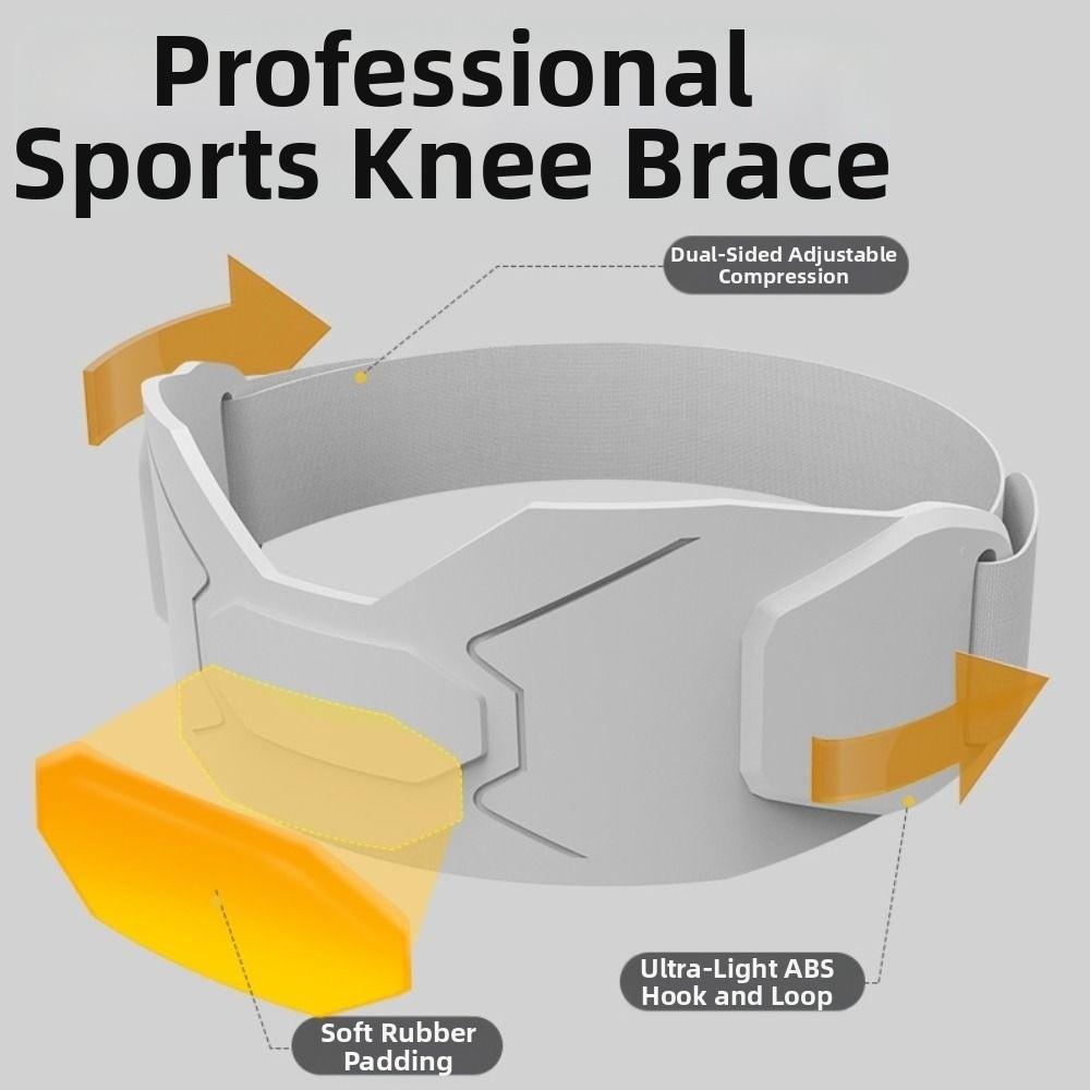 Fixed Protection Patella Tendon Knee Straps Silicone Knee Sports Support Band Running Hiking