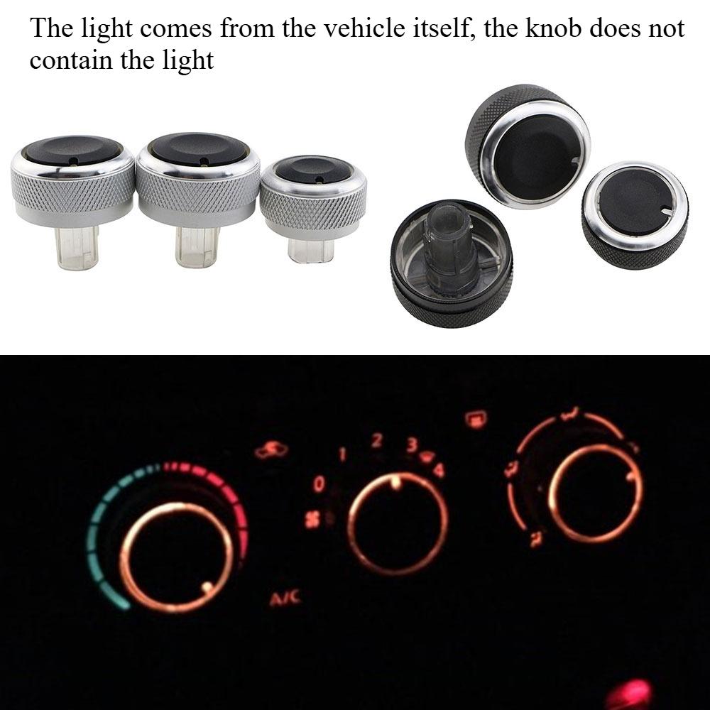 AC Knob for Volkswagen VW Jetta MK5 Bora Golf 5 Tiguan Touran B6 B7 for Skoda Octavia Air Condition Heat Control Switch Knob