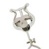 Clarinet Sheet Music Lyre Woodwind Instrument Accessory for Lovers Silver Plating