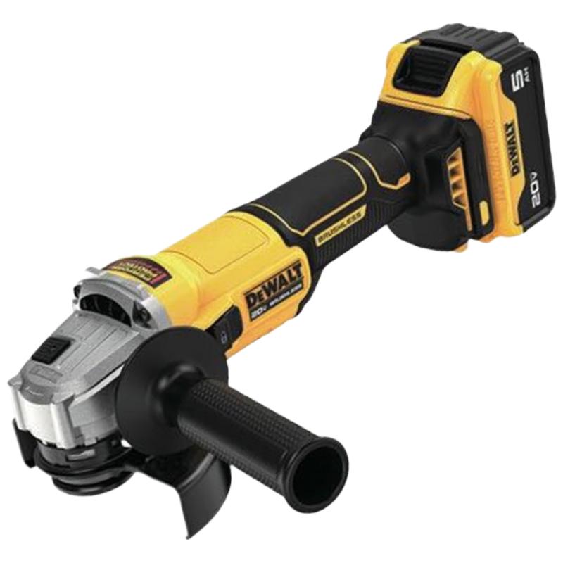 DeWalt 20V MAX XR Бесщеточная аккумуляторная угловая шлифмашина и полировальная машина Штепсель CN (адаптер в комплекте)