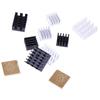 5Pcs For Raspberry Pi 2/3/4 3B+ 4B Aluminum Heatsink Radiator Cooler Kit
