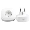 Умная розетка EU, совместимая с Google Home, с интеграцией HomeKit, Matter, Tuya, WiFi и Zigbee.