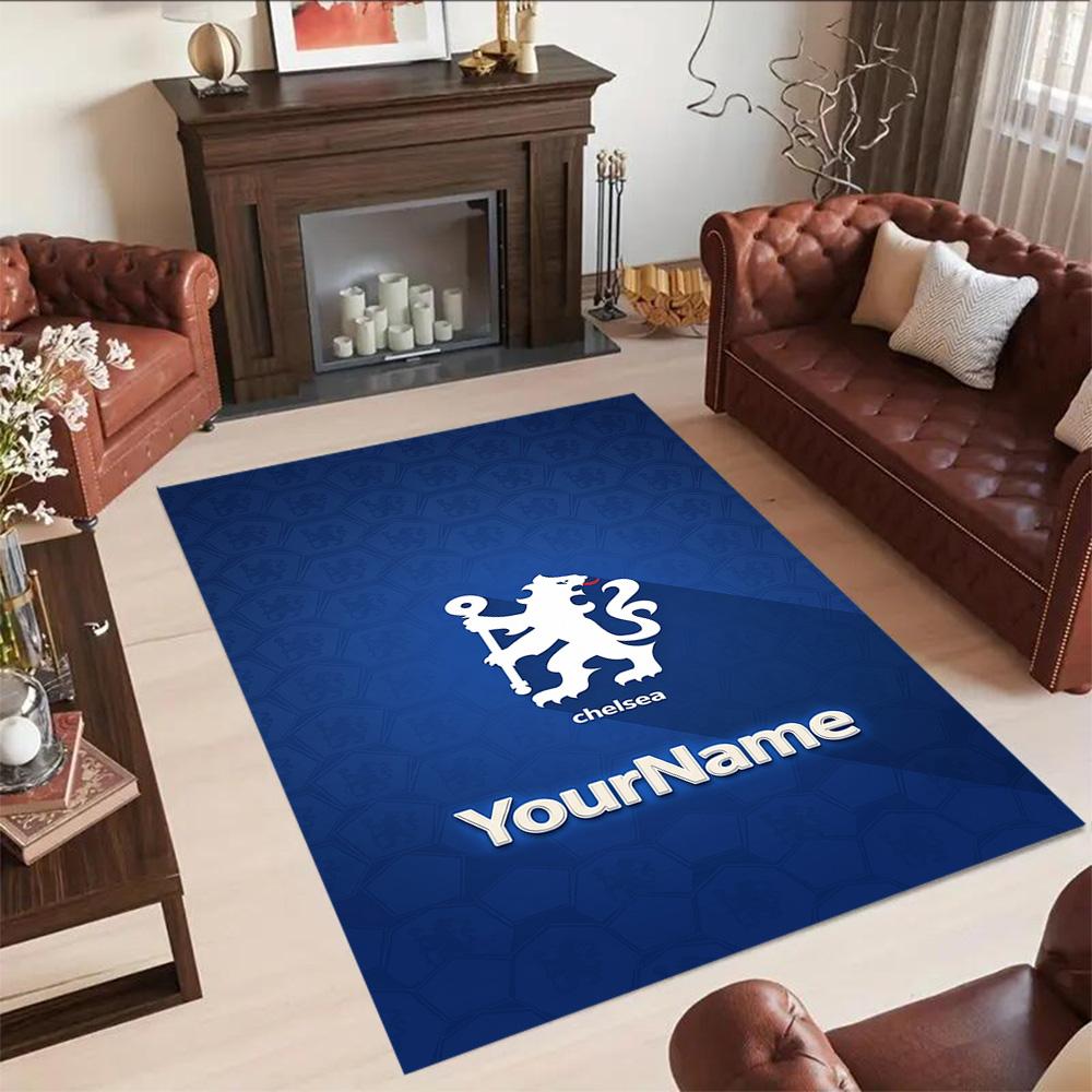 Chelsea Personalized Name Carpet Perfect for Living Rooms Hallway Study room Entryway Antislip Carpet Decorate Offices Perfect Gift for Women/Men