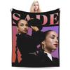S-Sade Adu Певица Пледы Флис Летние Дышащие Мягкие Пледы для Дивана Спальни Постельное белье