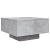VidaXL Table basse gris béton 55x55x31 cm bois d'ingénierie 836570