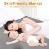 Уютное мягкое фланелевое зимнее одеяло с электрическим подогревом, мягкое одеяло с электрическим подогревом