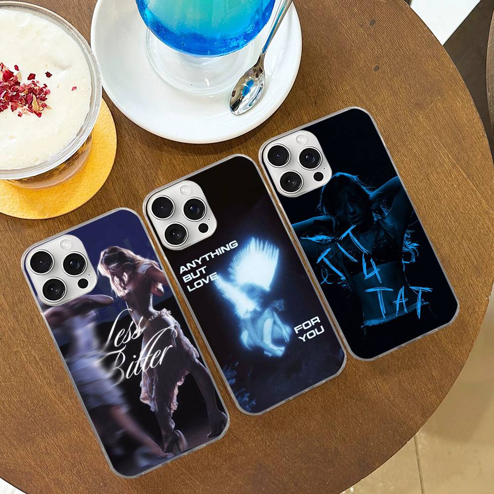 Чехол для телефона певицы Тейт Макрей Для iPhone 17 16 15 14 13 12 11 Plus Pro Max Атласный Цветной Чехол