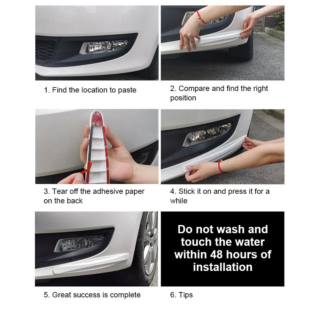 Защитная полоса для стайлинга автомобиля, защитная полоса от царапин, накладка на заднюю часть кузова автомобиля