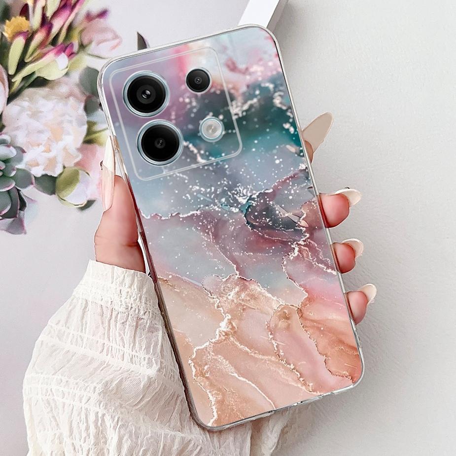 Для Xiaomi Redmi Note 13 Pro 4G Чехол Роскошный Популярный Расписной Чехол Мягкий Тонкий Чехол для Телефона Для Redmi Note 13 Pro Plus Note13 5G Сумки