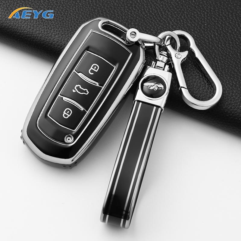 Чехол-обложка из ТПУ для автомобильного ключа Geely Emgrand 7 Gx3 Atlas Gs Nl3 Gili Emgrand 7 Ex7 Gt Gc9 Защитный корпус Аксессуары для брелока