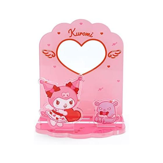 Акриловая мультистенд Sanrio Kuromi (Амур) 825140 - Поддержите свою любовь Купидонами, Разместите свой телефон или фотографии, Различные интересные применения, Мотив сердца