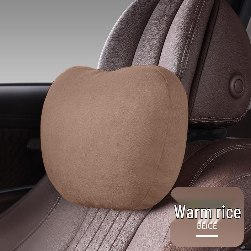 Подушка-подголовник Maybach S-Class из бархата для поддержки шеи и поясницы - Универсальный размер, Дышащая