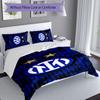 3pcs Inter Milan logo1 pattern bedding set duvet cover set includes duvet cover &pillowcases, perfect all season bedroom decoration & gift