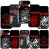 Phone Case for Samsung Galaxy S24 S23 iPhone 15 14 Xiaomi Redmi Note 13 12 11 8 10 9 Pro Max X XR S22 S20 FE OPPO A15 Huawei Comics Berserk Guts Cover