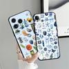 Роскошный чехол для Apple iPhone 17 Pro Max 14 15 Pro 7 8 Air 16 13 11 12 XR XS MAX с изображением морского пейзажа, вина и лимона Funda Чехол для телефона