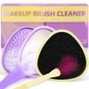 Кисть для макияжа, быстрый очиститель, щетки для мытья макияжа, губка для удаления кистей, коробка для очистки, скруббер, доска, инструмент