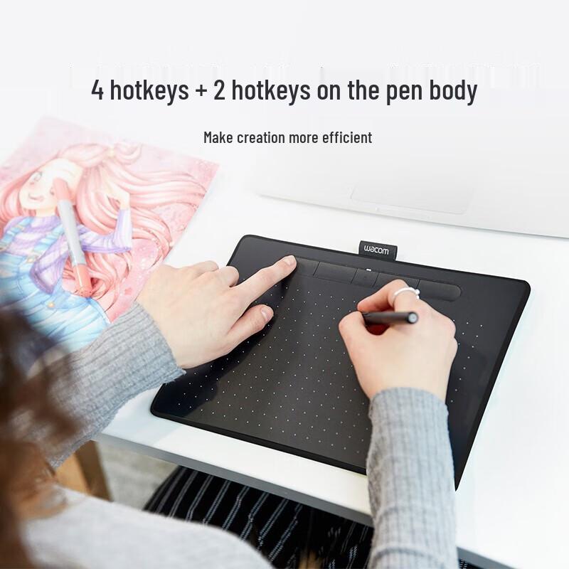 Wacom Intuos Bluetooth Drawing Tablet